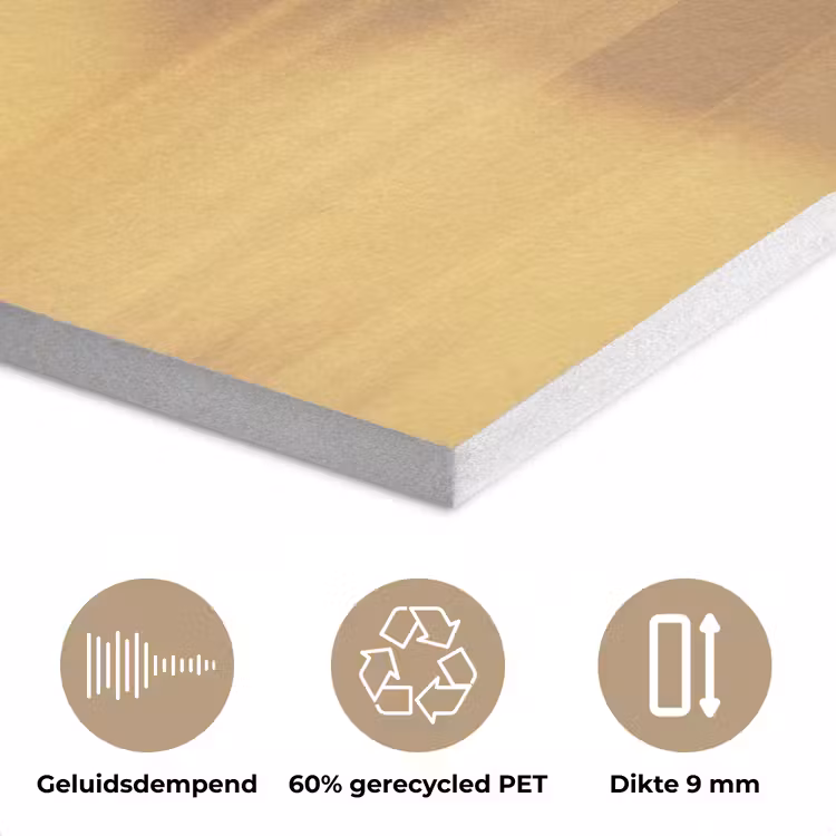 Goud - Disco - Glitter - Peer PET vilt klein -closeup_NL