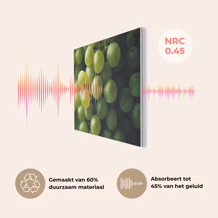 Druiven - Tros - Groen PET vilt klein -USP_NL