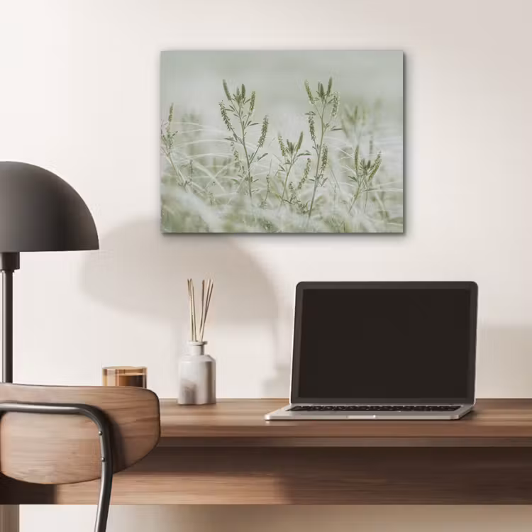 Grassen - Minimalistisch - Groen PET vilt klein -sfeer5