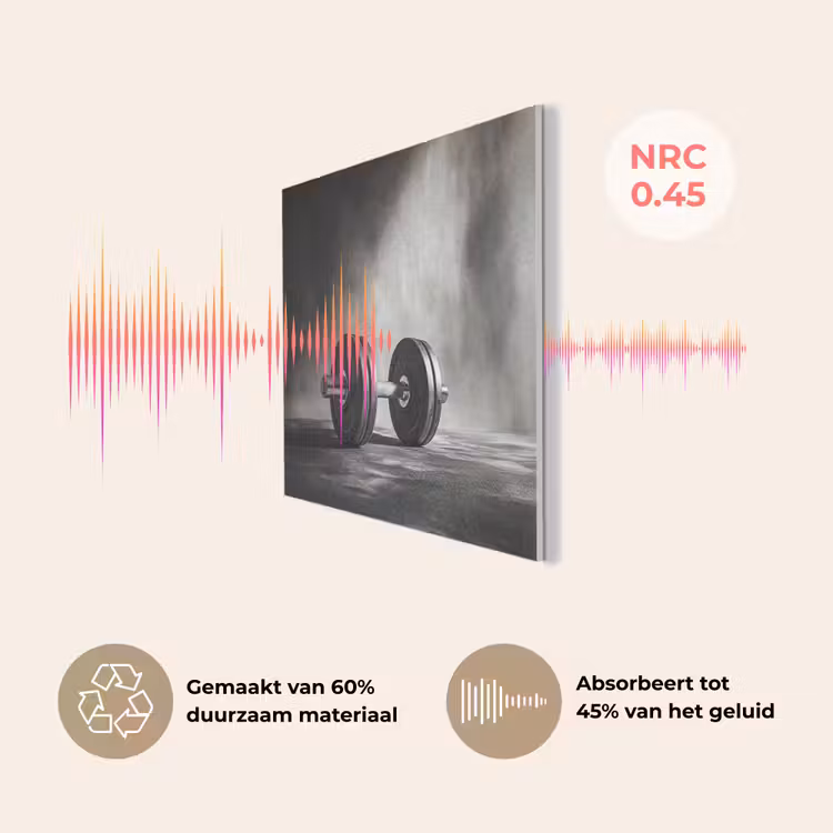 Halter - Gewichten - Zwart PET vilt klein -USP_NL