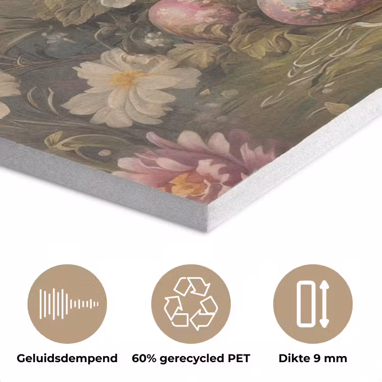Haas - Stilleven - Bloemen PET vilt klein -closeup_NL