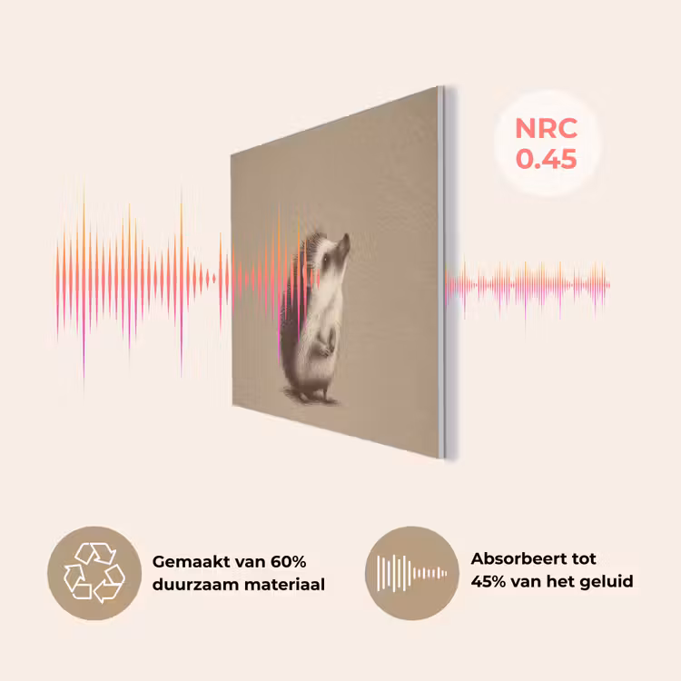 Egel - Snuitje - Bruin - Stekels PET vilt klein -USP_NL