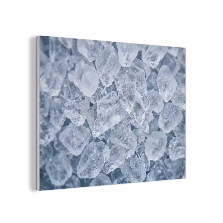 Ijsblokjes - Water - Blauw PET vilt klein -3d