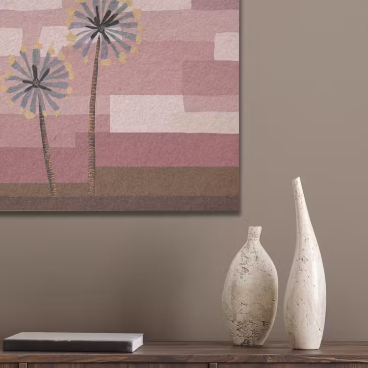 Illustratie - Bloemen - Vlakken - Abstract PET vilt klein -sfeer6_closeup