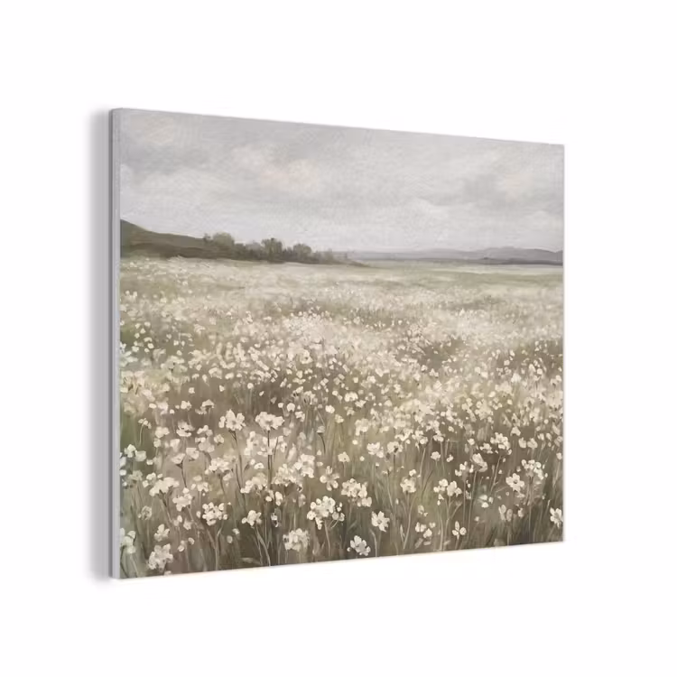 Illustratie - Landschap - Wit PET vilt klein -3d