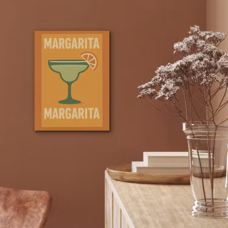 Illustratie - Margarita - Sinaasappelschijf - Oranje PET vilt klein -sfeer4