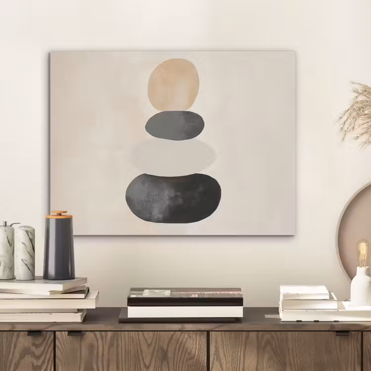 Japandi - Wabi sabi - Beige PET vilt klein -sfeer1