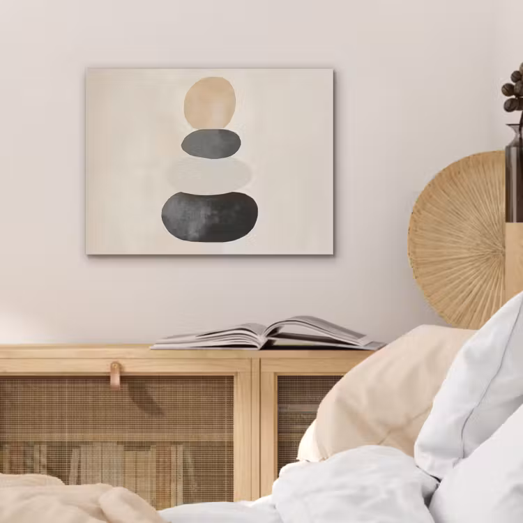 Japandi - Wabi sabi - Beige PET vilt klein -sfeer3