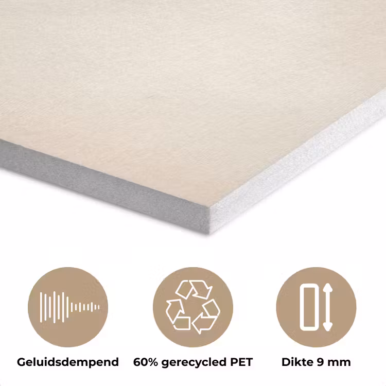 Japandi - Wabi sabi - Beige PET vilt klein -closeup_NL