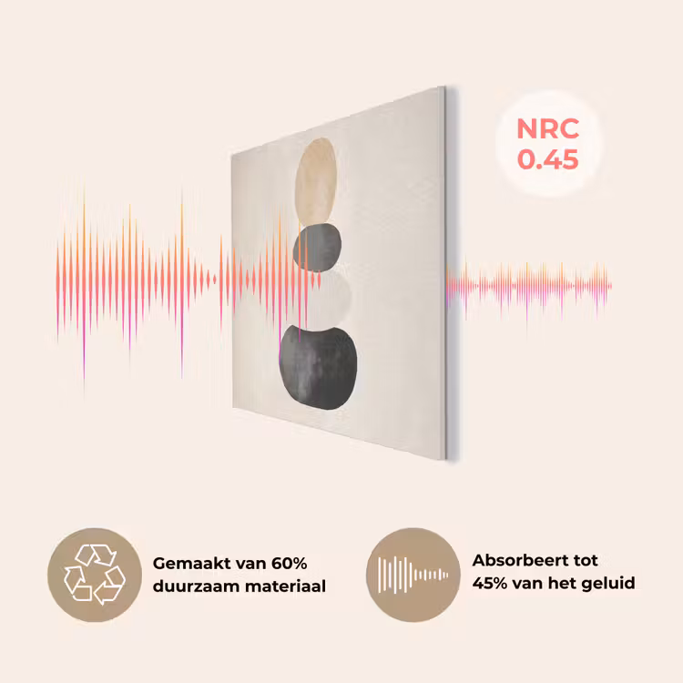 Japandi - Wabi sabi - Beige PET vilt klein -USP_NL
