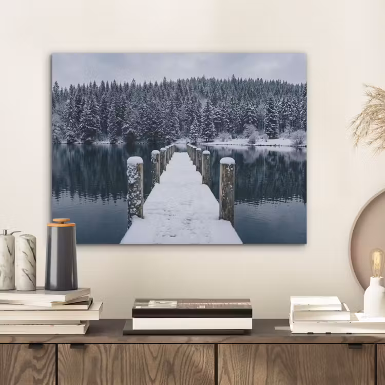 Steiger - Meer - Sneeuw - Bergen - Rustgevend PET vilt klein -sfeer1