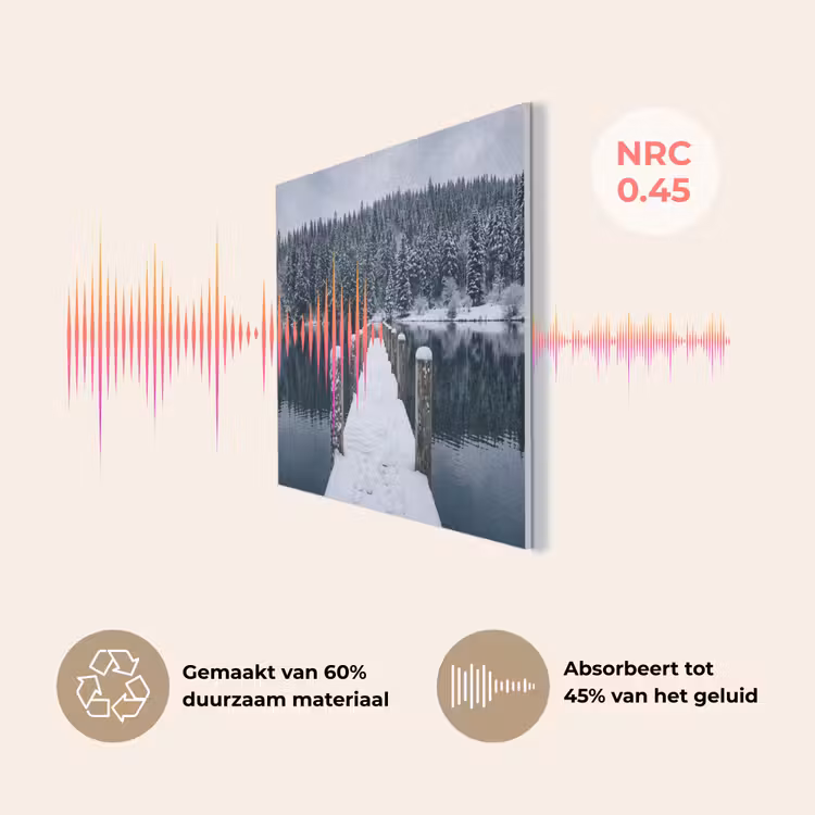 Steiger - Meer - Sneeuw - Bergen - Rustgevend PET vilt klein -USP_NL