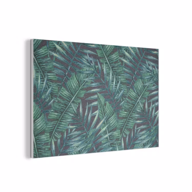 Jungle - Bladeren - Tropisch PET vilt middel -3d