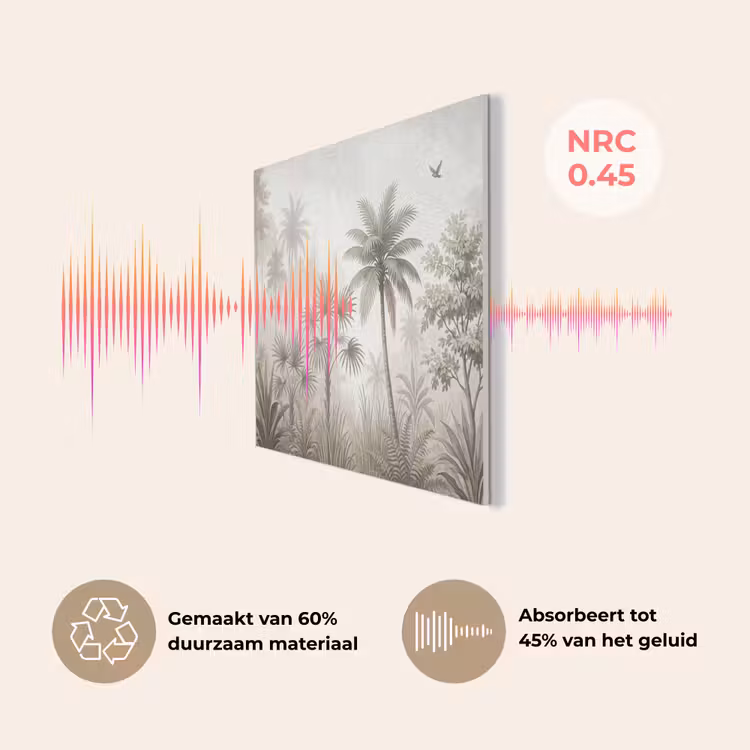 Jungle - Palmbomen - Natuur PET vilt klein -USP_NL