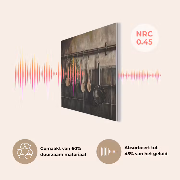 Keukengerei - Rustiek - Tegels - Kruiden PET vilt klein -USP_NL