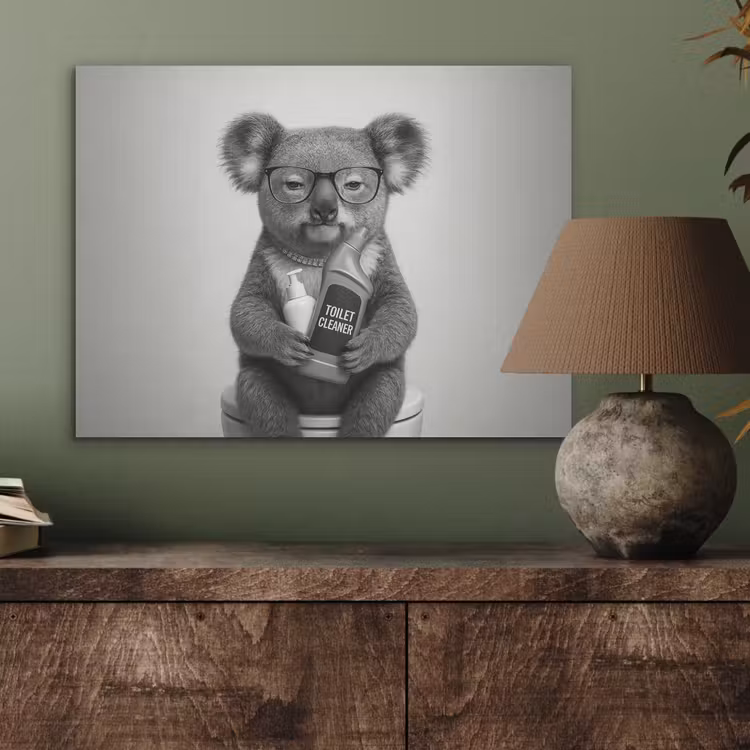 Koala - Bril - Toilet PET vilt klein -sfeer2