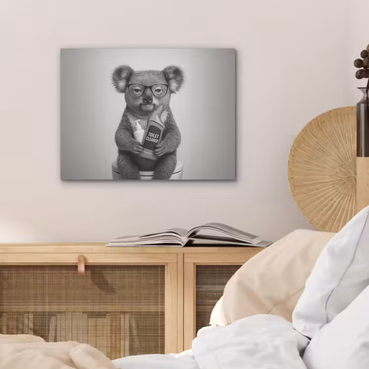 Koala - Bril - Toilet PET vilt klein -sfeer3