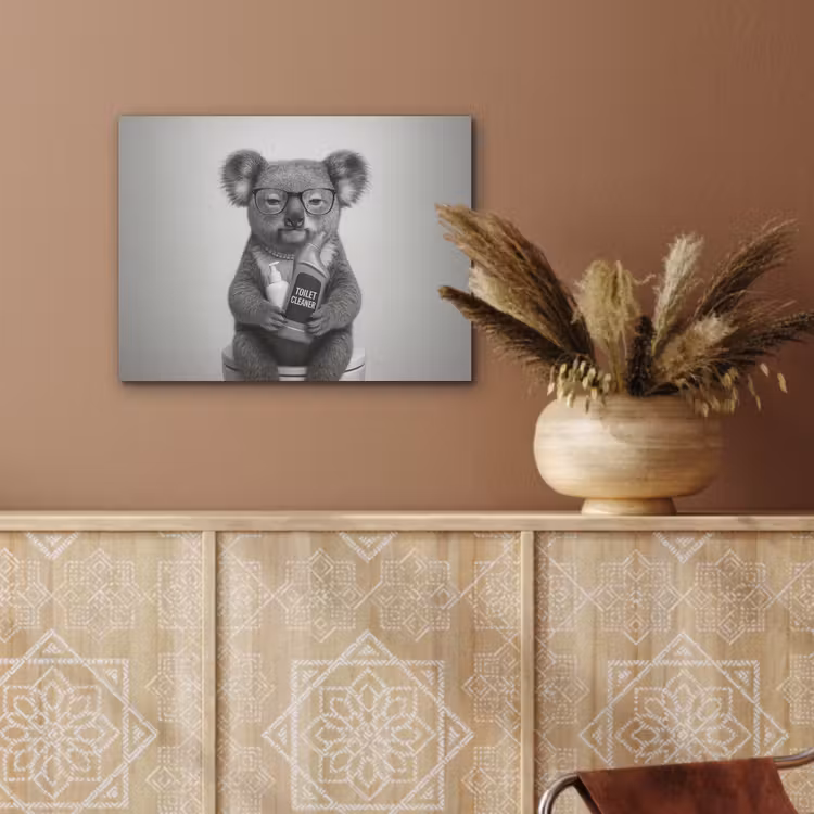 Koala - Bril - Toilet PET vilt klein -sfeer4