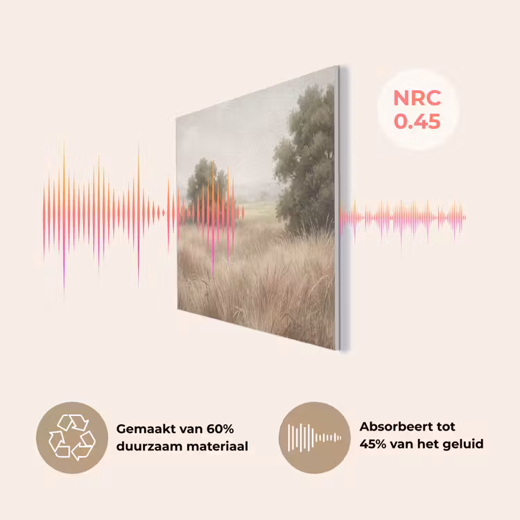 Landschap - Minimalistisch - Beige PET vilt klein -USP_NL
