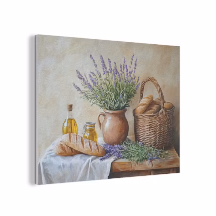 Lavendel - Brood - Stilleven PET vilt klein -3d