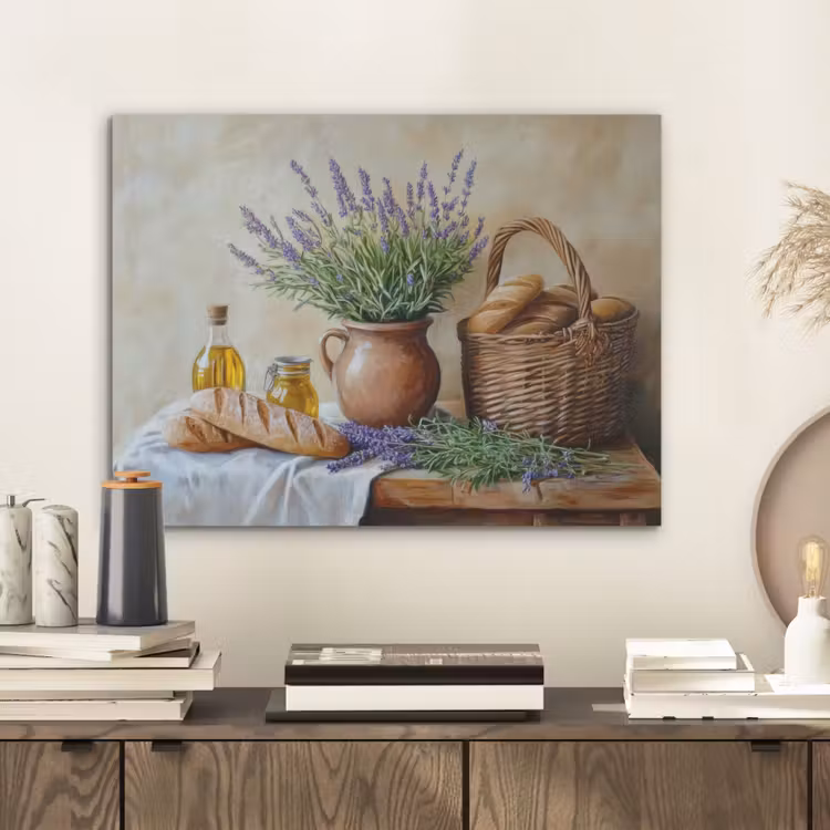 Lavendel - Brood - Stilleven PET vilt klein -sfeer1