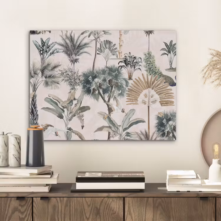 Bladeren - Monstera - Jungle - Tropical PET vilt klein -sfeer1