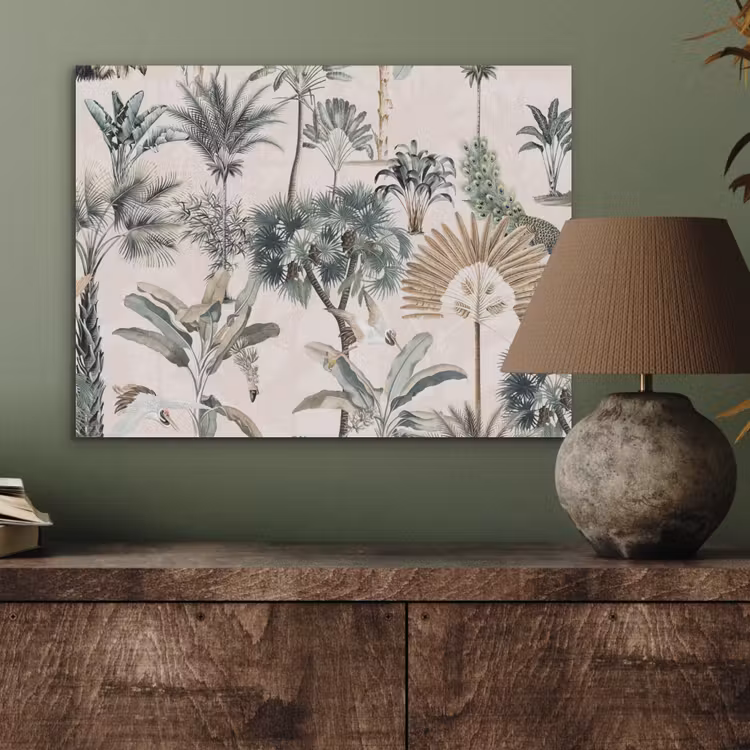 Bladeren - Monstera - Jungle - Tropical PET vilt klein -sfeer2