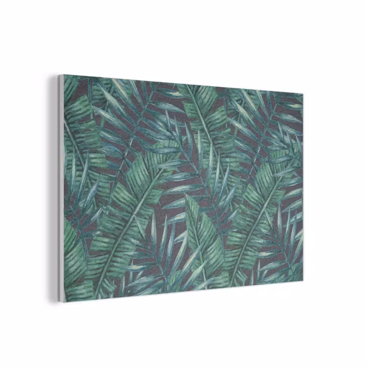 Bladeren - Tropical - Jungle PET vilt middel -3d