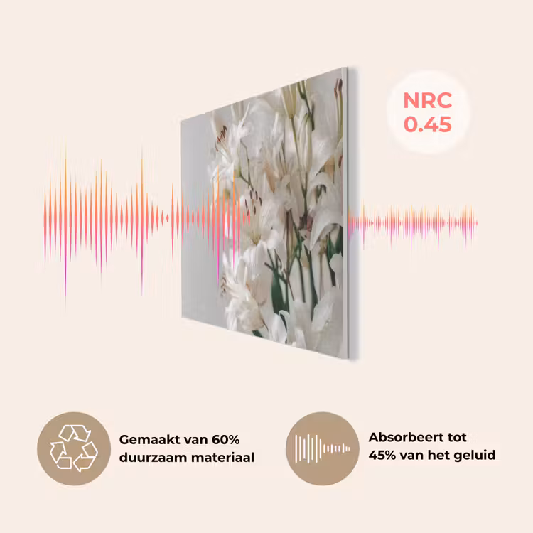 Lelies - Boekte - Wit - Meeldraden PET vilt klein -USP_NL