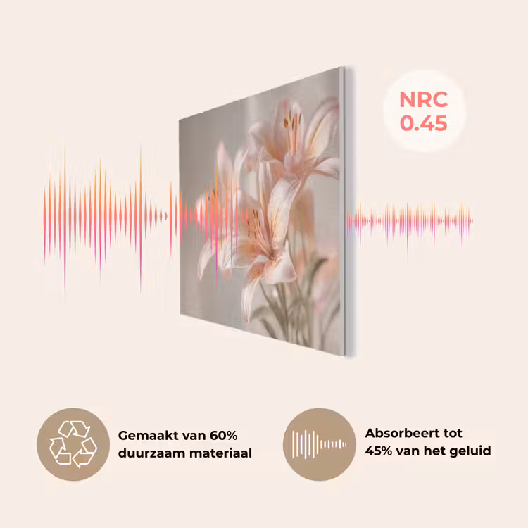 Lelies - Meeldraden - Roze - Wazig PET vilt klein -USP_NL