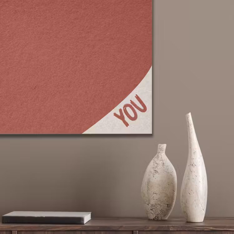 Loveyou - Rood - Hart PET vilt klein -sfeer6_closeup