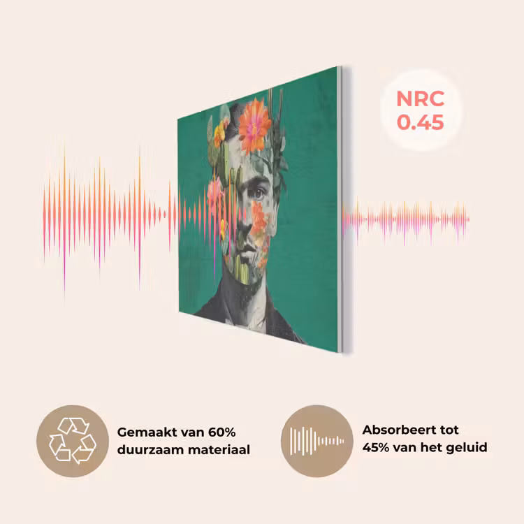 Man - Planten - Groen PET vilt klein -USP_NL