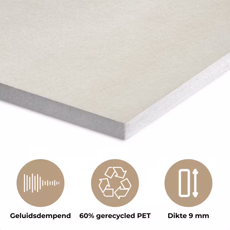 Minimalistisch - Cirkels - Roze PET vilt klein -closeup_NL