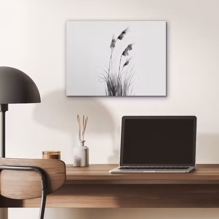 Minimalistisch - Stelen - Wit PET vilt klein -sfeer5