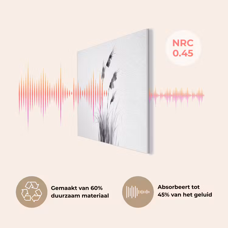 Minimalistisch - Stelen - Wit PET vilt klein -USP_NL