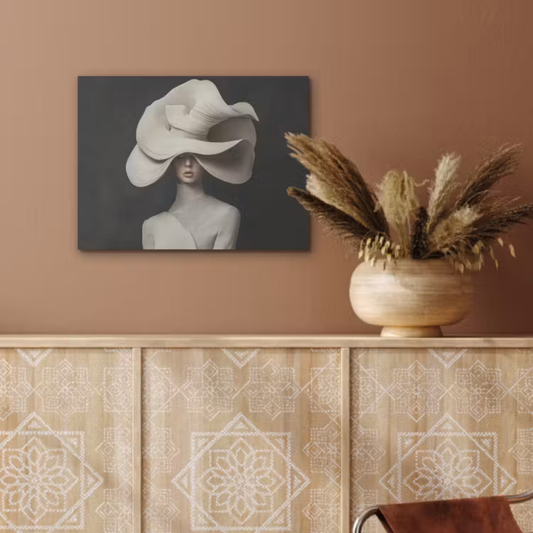 Modern - Vrouw - Hoed PET vilt klein -sfeer4