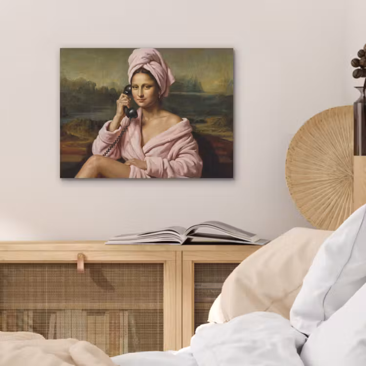 Mona - Klassiek - Roze PET vilt klein -sfeer3