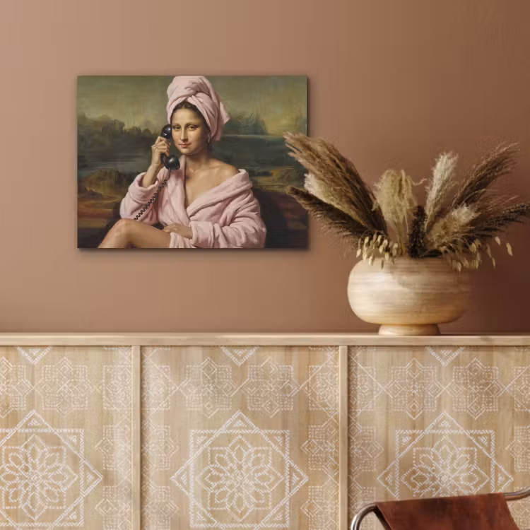 Mona - Klassiek - Roze PET vilt klein -sfeer4