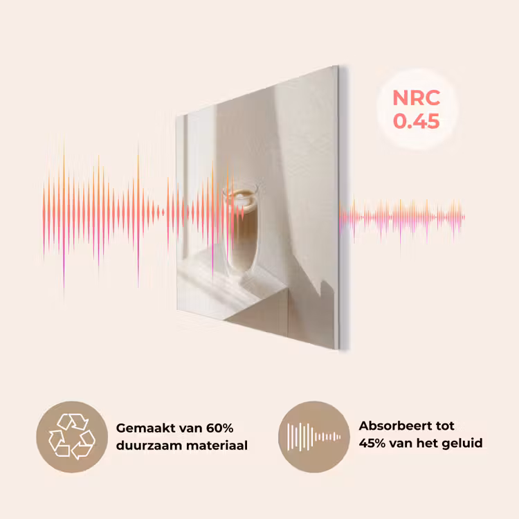 Mok - Latte - Minimalistisch - Schaduw PET vilt klein -USP_NL