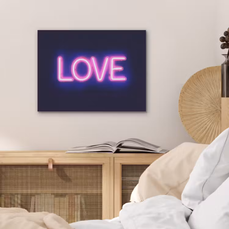 Neon - Love - Valentijn PET vilt klein -sfeer3