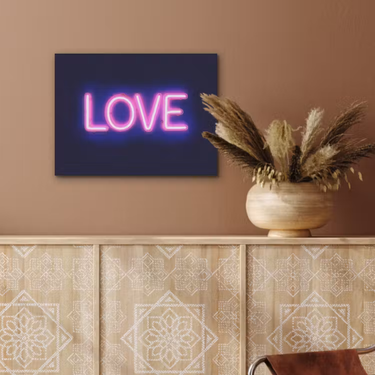 Neon - Love - Valentijn PET vilt klein -sfeer4