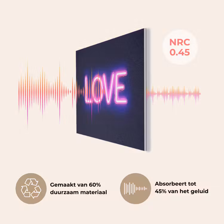 Neon - Love - Valentijn PET vilt klein -USP_NL