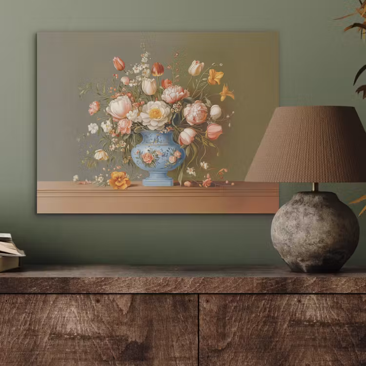 Neutral - Bloemen - Boeket - Vaas PET vilt klein -sfeer2