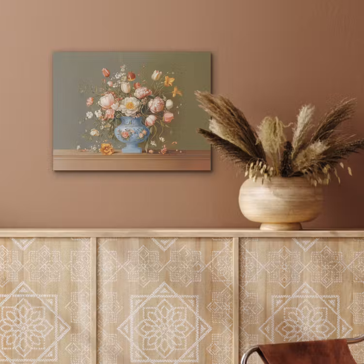 Neutral - Bloemen - Boeket - Vaas PET vilt klein -sfeer4