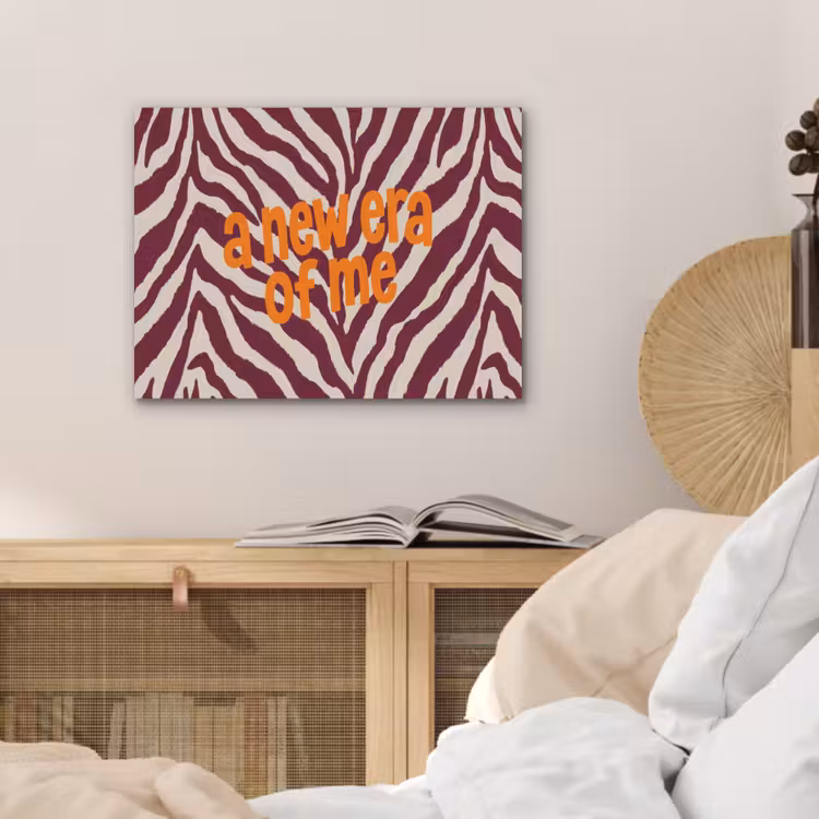 New era - Bordeaux - Zebraprint PET vilt klein -sfeer3