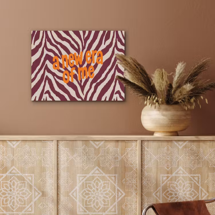 New era - Bordeaux - Zebraprint PET vilt klein -sfeer4