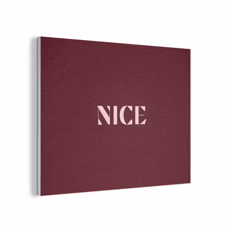 Nice - Bordeaux - Roze PET vilt klein -3d