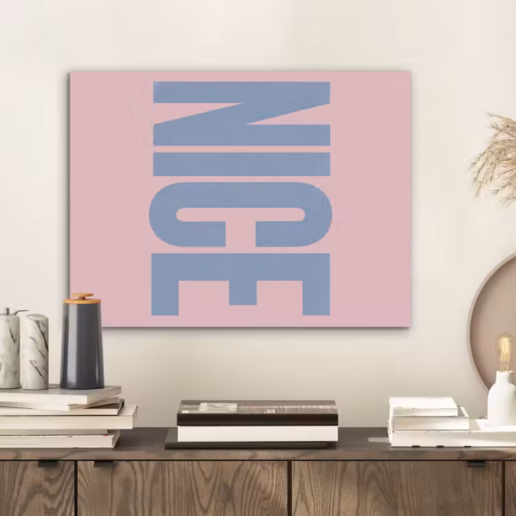 Nice - Paars - Roze PET vilt klein -sfeer1