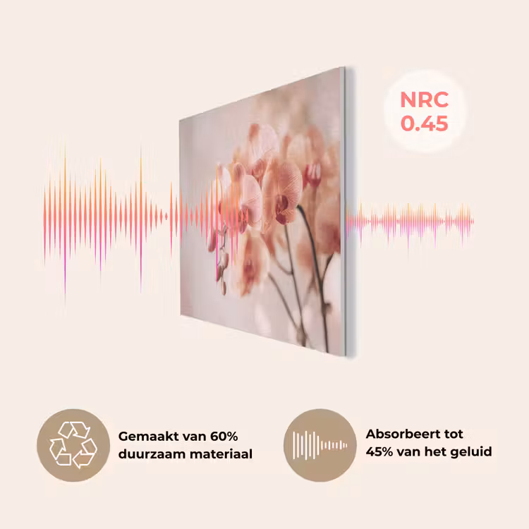Orchidee - Bloemen - Roze - Bloemblaadjes PET vilt klein -USP_NL