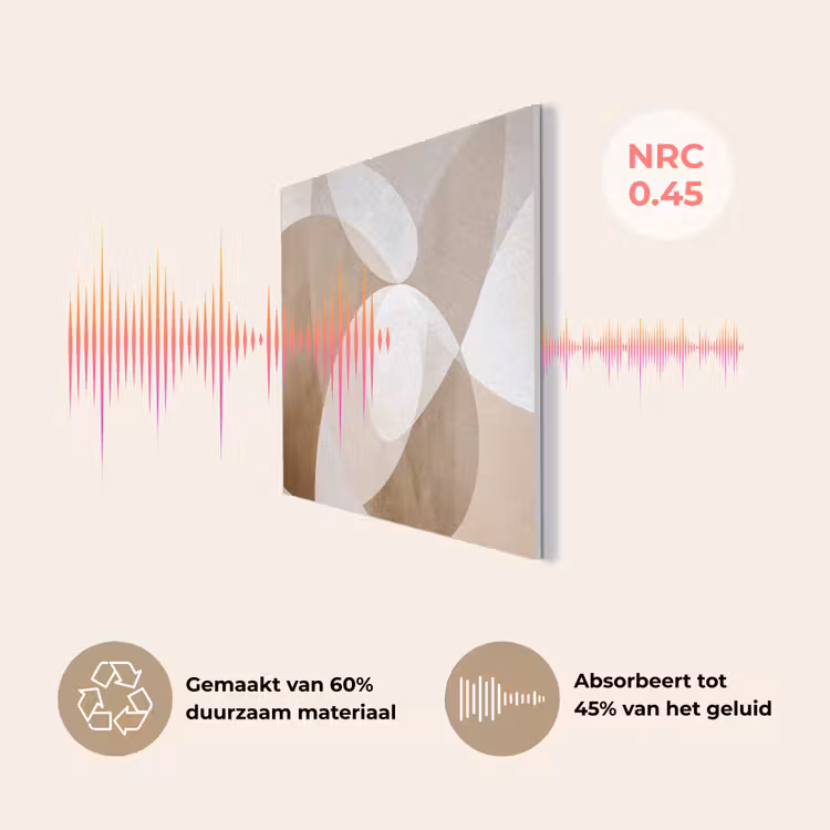 Ovale vormen - Transparant - Zachte overgang PET vilt klein -USP_NL
